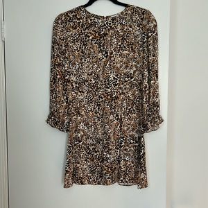 Aritzia leopard dress